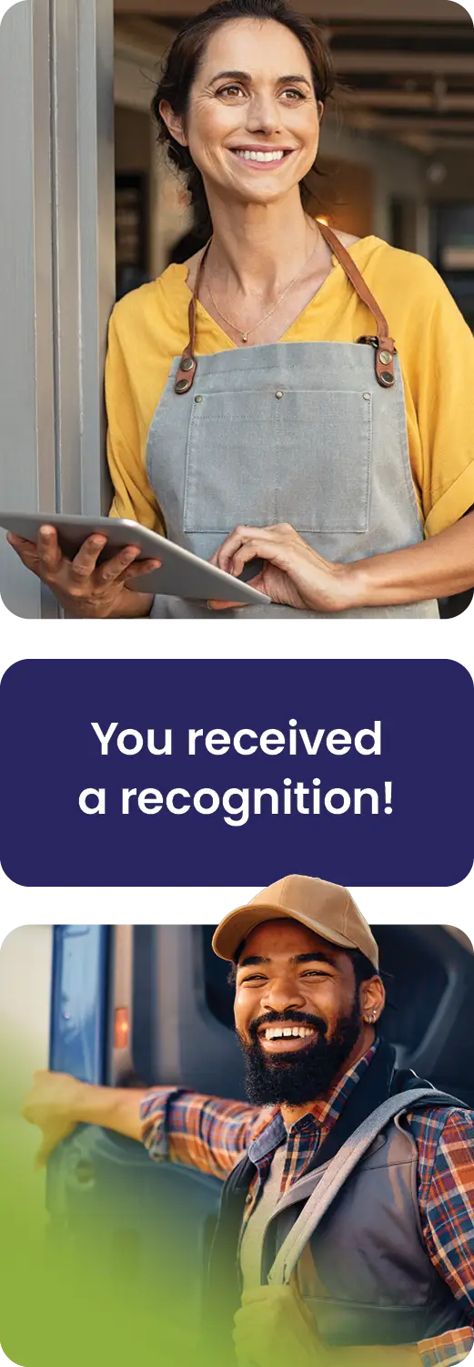mobile-friendly employee recognition technology